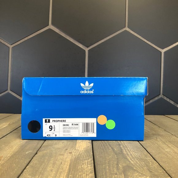 New W/ Box! Adidas Prophere Bleached Black Shoes - Picture 6 of 7